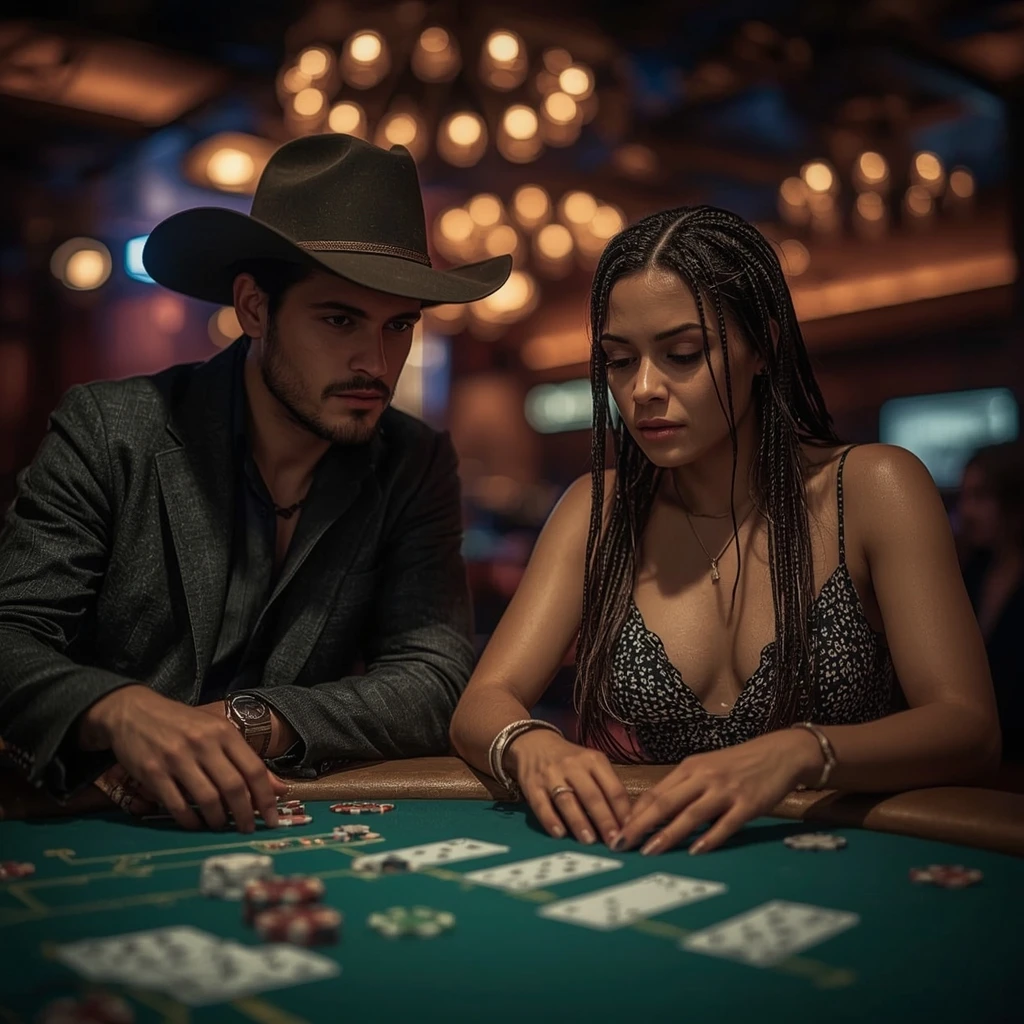 photo de deux joueurs de poker Triomphe Casino
